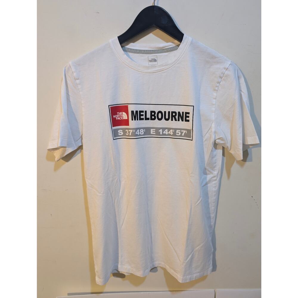 The North Face Melbourne Australia Exclusive Graphic Logo Gorpcore 3M Shirt Sz S